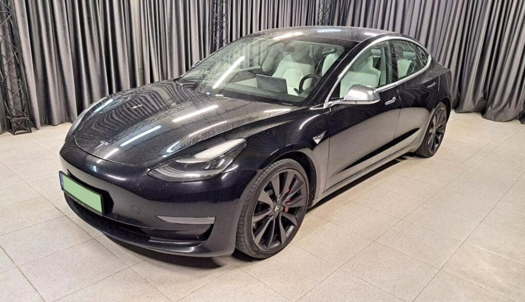 TESLA MODEL 3 PERFORMANCE 2020 BLACK 1