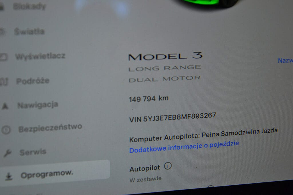 TESLA MODEL 3 LONG RANGE 2021 23