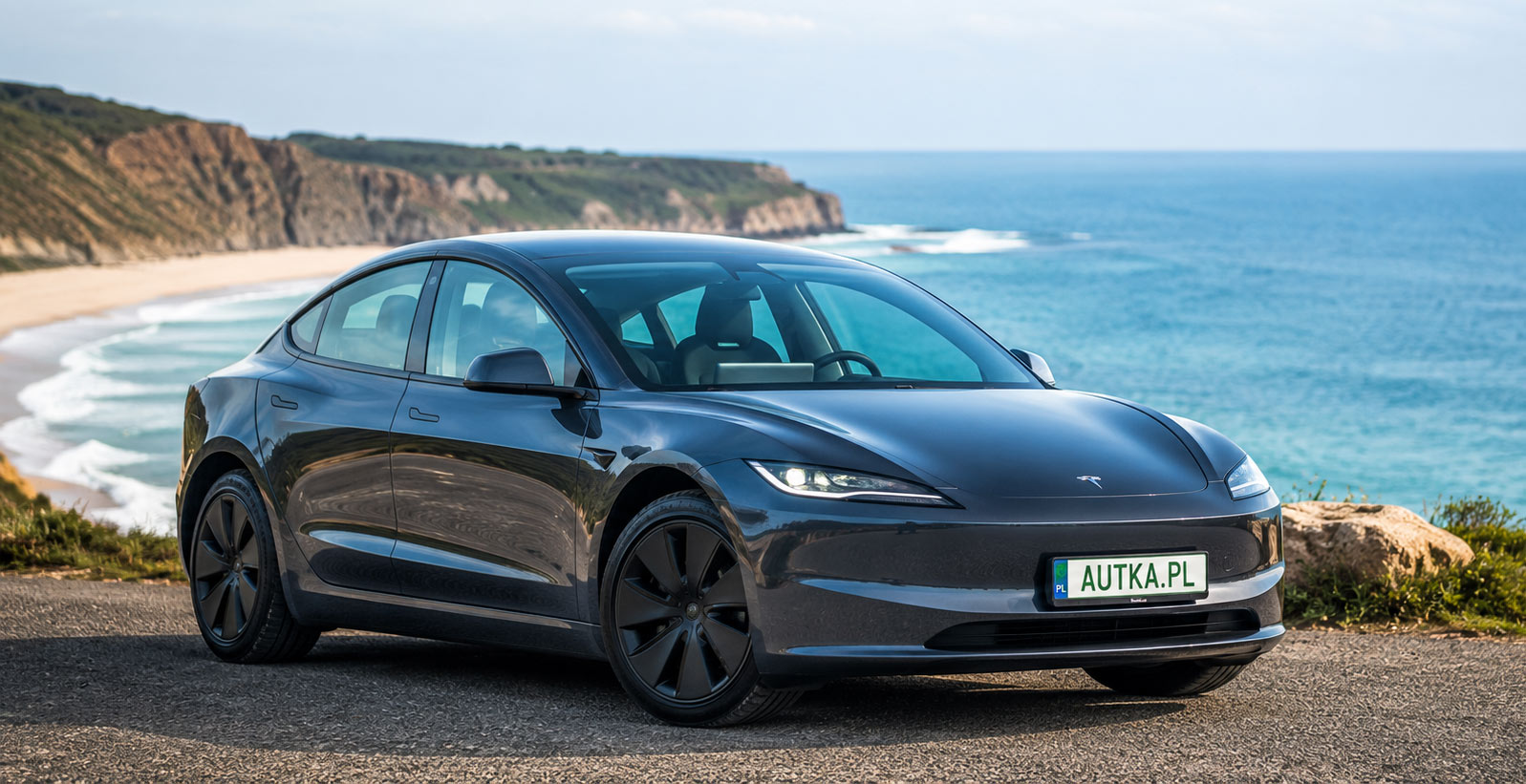 Tesla Model 3 - jak tym jechać nad morze?